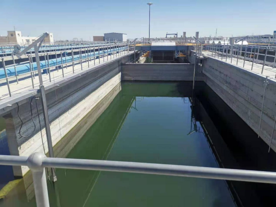 污水處理現(xiàn)場(chǎng)